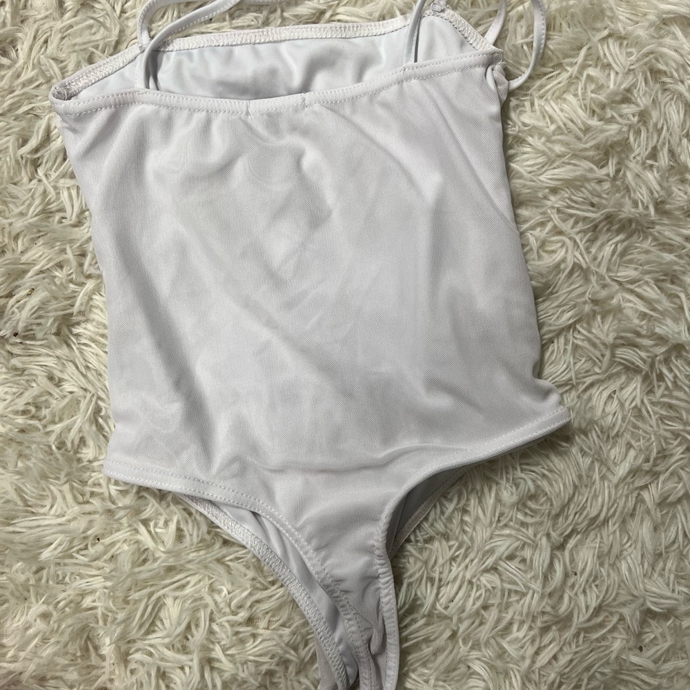 PrettyLittleThing White bodysuit